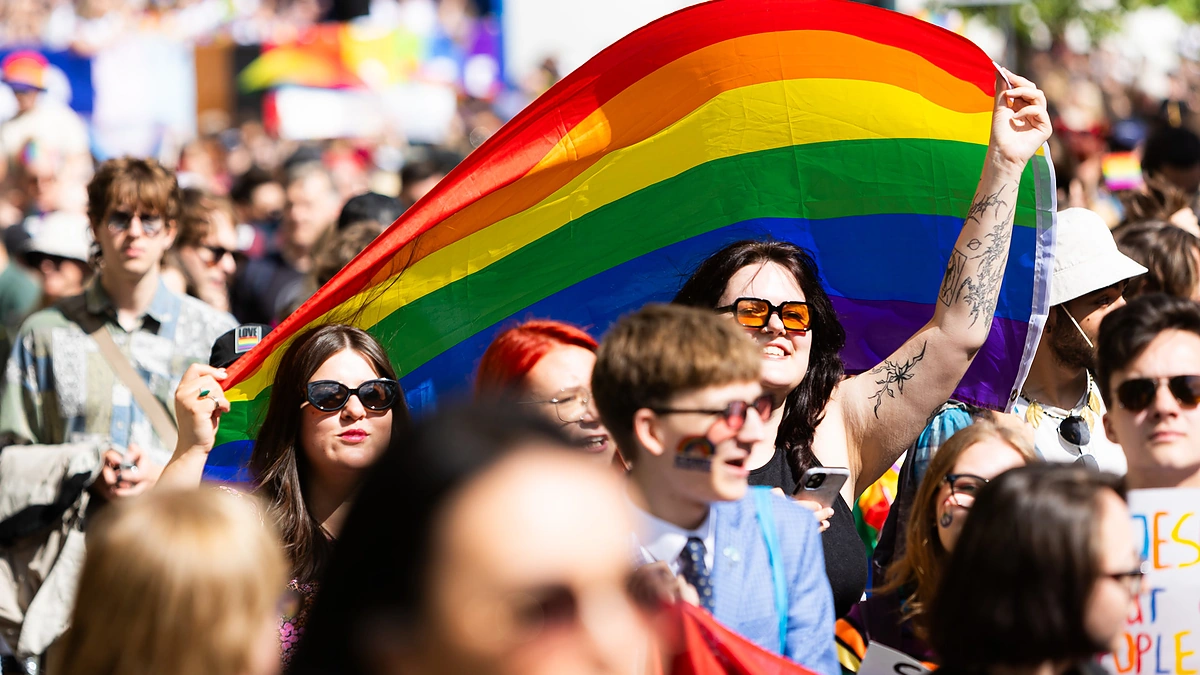 Protestas prieš LGBT eitynes / Gretos Skaraitienės / BNS nuotr.