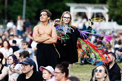 Vingio parke – įspūdingas „LT Pride“ šou / Gretos Skaraitienės / BNS nuotr.