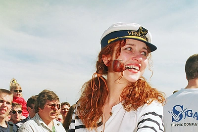 „Nidos festivalis buvo bene vienintelė šventė, atnešusi džiaugsmą ir dalyviams, ir žiūrovams. Tikros muzikos ir draugų dienos su daugybe pramogų“, – sako viena iš šių metų festivalio vedėjų Asta Stašaitytė / Kęstučio Vanago („Veidas“) / BNS archyvo nuotrauka