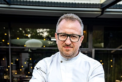 Liutauras Čeprackas pristatė naują meniu / Nerijaus Kniūkštos nuotr.