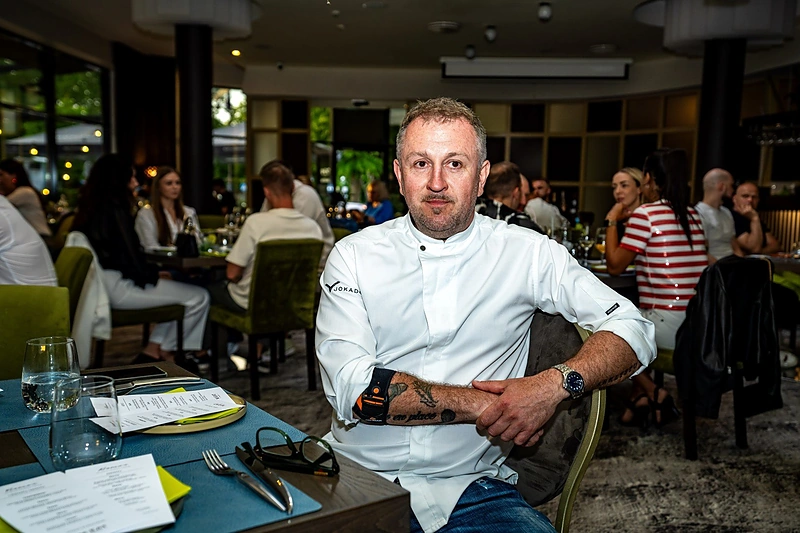 Liutauras Čeprackas pristatė naują meniu / Nerijaus Kniūkštos nuotr.