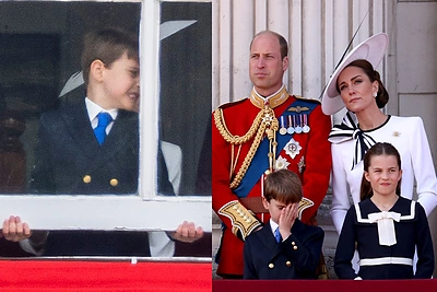 Bakingemo rūmų balkone – mažojo princo Louis „šou“: šokių judesiai ir netikėtos išdaigos