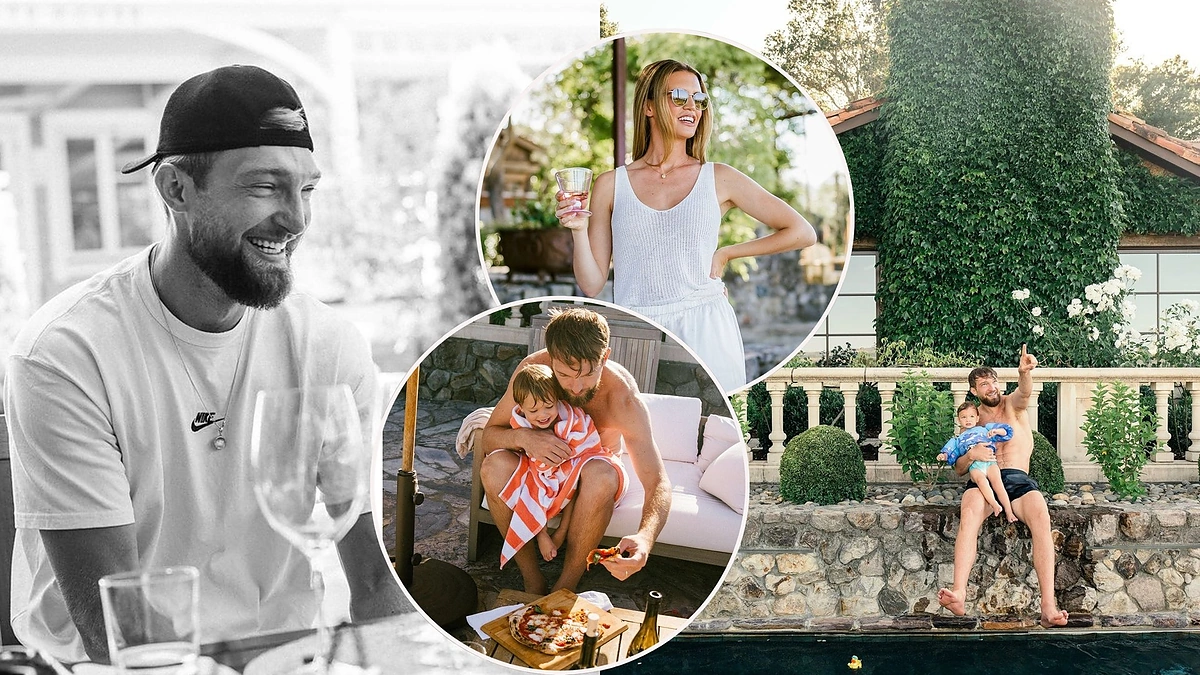 Domantas Sabonis su šeima / Socialinių tinklų nuotr.