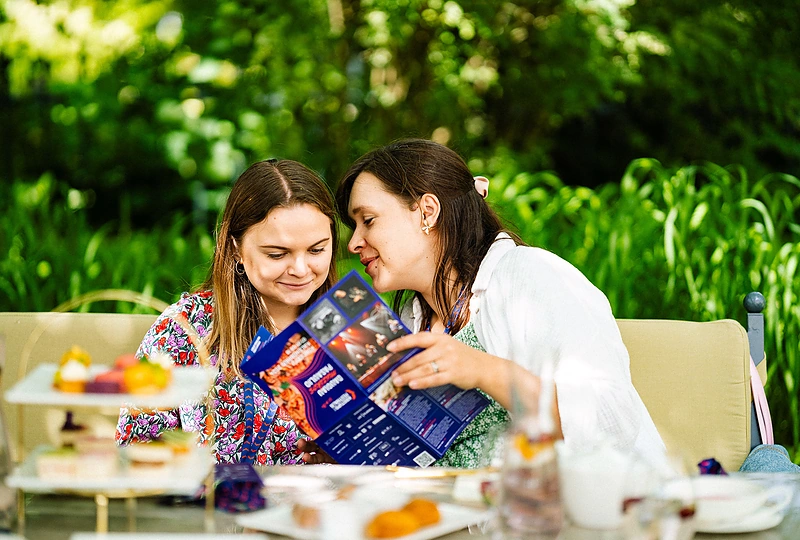 Bernardinų sode pristatyta 30–ojo Kristupo festivalio programa / Modesto Endriuškos nuotr.