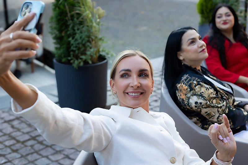 Renginio akimirka / Lino Tolkaus nuotr.