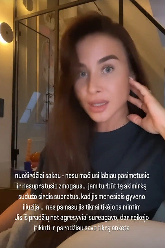 Milita Daikerytė papasakojo apie jos vardu besinaudojančius sukčius / Ekranuo nuotr.