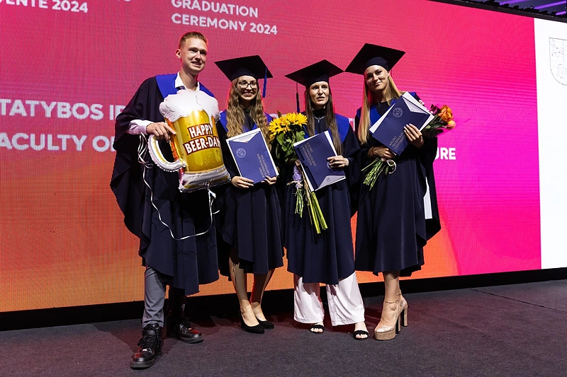 KTU absolventų diplomų atsiėmimo šventė / KTU nuotr.