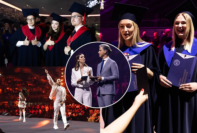 KTU absolventų diplomų atsiėmimo šventė / KTU nuotr.