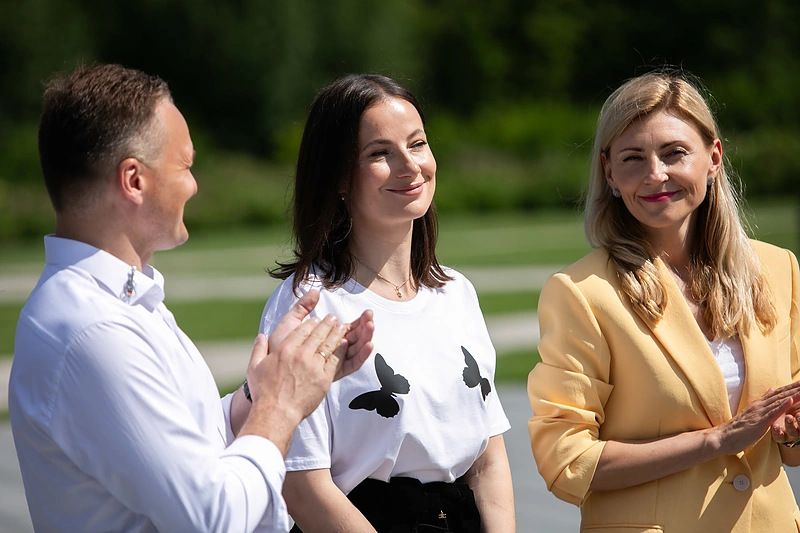 Agnė Kuzmickaitė, Ilma Skuodienė / Roberto Riabovo / BNS nuotr.