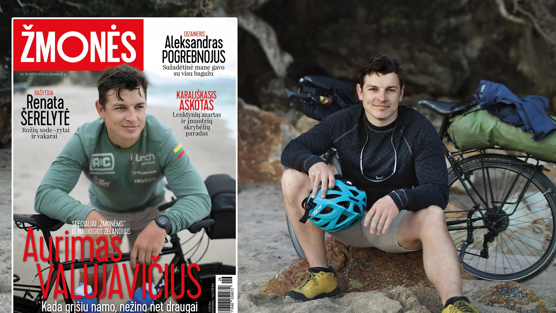 Aurimas Valujavičius Naujojoje Zelandijoje / Viktorijos Vaišvilaitės-Skirutienės nuotrauka