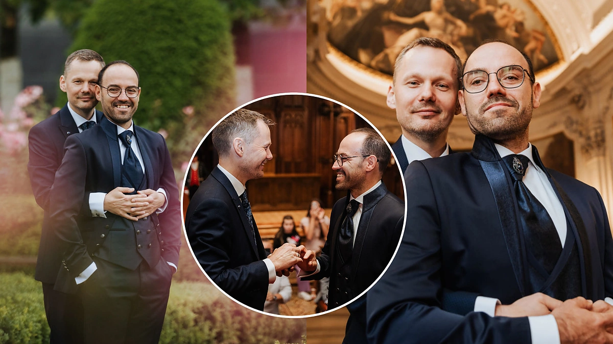 Martyno Norbuto ir Mariaus Šamatulskio vestuvės Briuselyje / Lux Visual Storytellers nuotr.