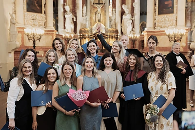 Beatai Tiškevič teikiamas diplomas. / Justino Auškelio ir asmeninio archyvo nuotr.