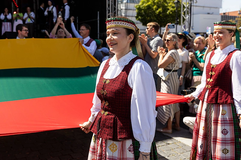 Pasaulio lietuvių bendruomenių ir Lietuvos tautinių bendrijų dienos atidarymas / Pauliaus Peleckio / BNS nuotr.