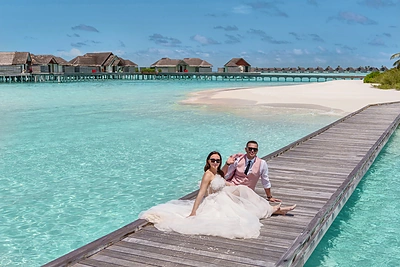 Algimantas Minalga-Soliaris su žmona Monika / Asmeninio archyvo nuotr.