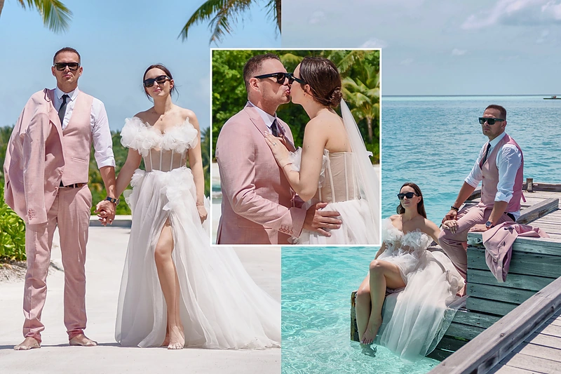 Algimantas Minalga-Soliaris su žmona Monika / Asmeninio archyvo nuotr.