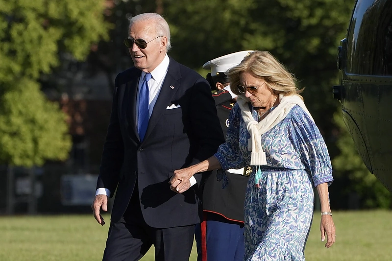 Joe Bidenas ir Jill Biden / Jacquelyn Martin / AP
