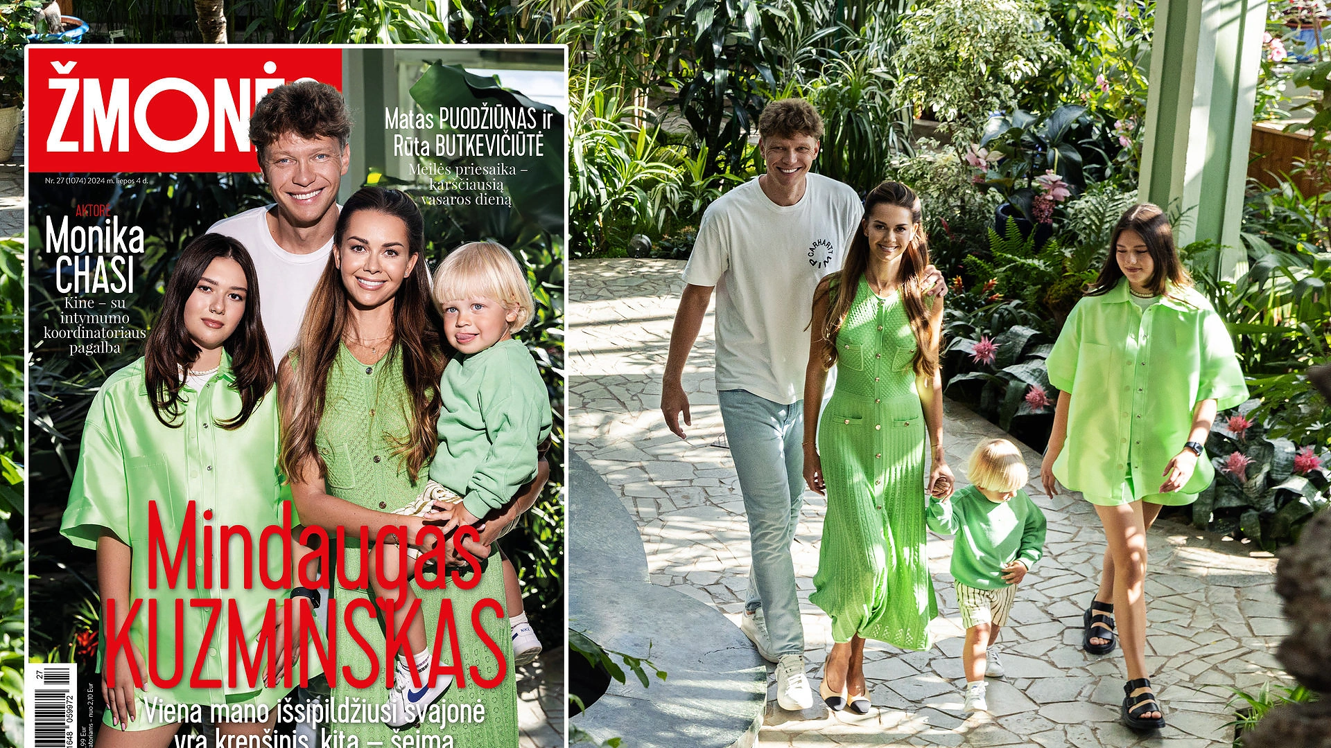 Mindaugas Kuzminskas, Lina Vilkelytė / Shot by Lukas nuotrauka