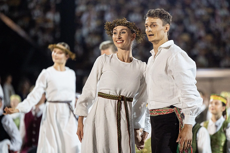 Dainų šventės ansamblių vakaras „Gyvybės medis“ / Pauliaus Peleckio / BNS nuotr.
