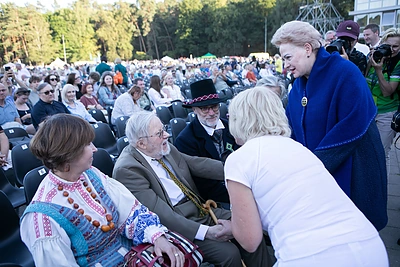 Dainų diena „Kad giria žaliuotų“ / Roberto Riabovo / BNS nuotr.