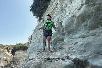 Ovidijus Petrauskas Kretoje / Asmeninio albumo nuotr.