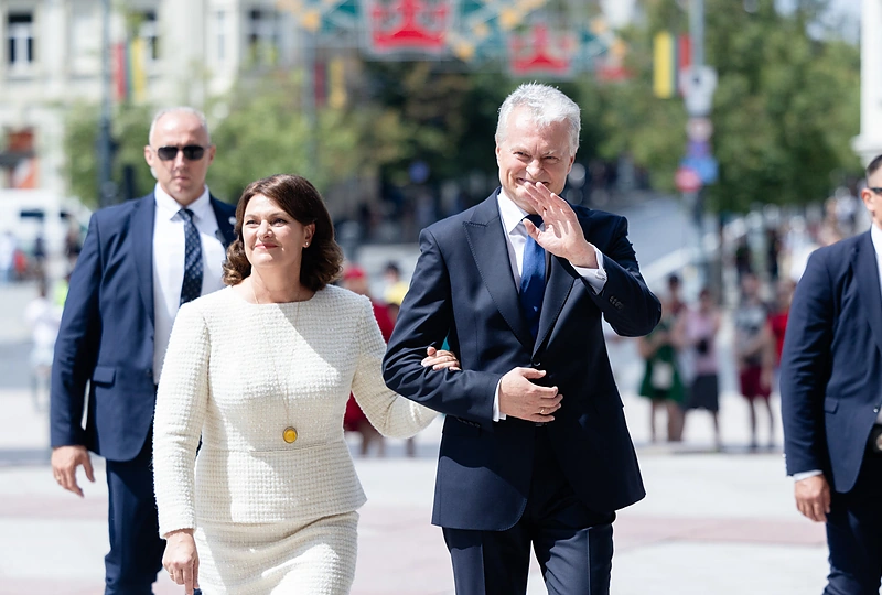 Diana Nausėdienė, Gitanas Nausėda / Lukas Balandis / BNS nuotr.