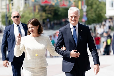 Diana Nausėdienė, Gitanas Nausėda / Lukas Balandis / BNS nuotr.