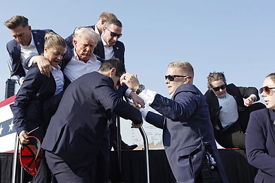 Pasikėsinta į Donaldo Trumpo gyvybę / Getty Images/ Scanpix nuotr.
