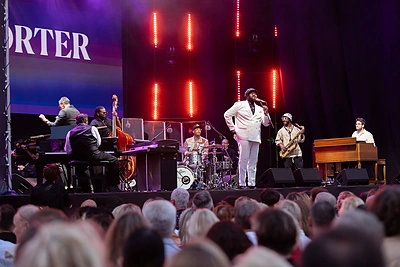 Gregory Porter koncertas Valdovų rūmuose / Skirmanto Lisausko / BNS nuotr.
