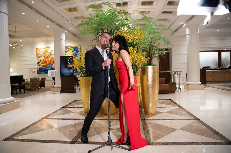 Monika Liu ir Justinas Jankevičius / R.Dačkus/Fotodiena nuotr.