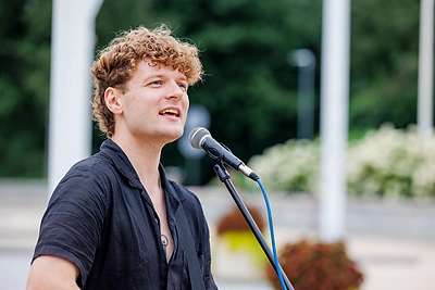 Atlikėjas Dovi Mi / Eriko Ovčarenko / BNS nuotr.