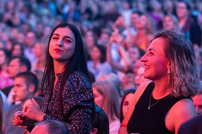 „FcBaseball“ koncertas Valdovų rūmų kieme / Patricija Adamovič / BNS nuotr.