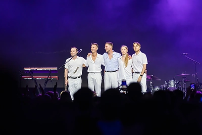 „FcBaseball“ koncertas Valdovų rūmų kieme / Patricija Adamovič / BNS nuotr.