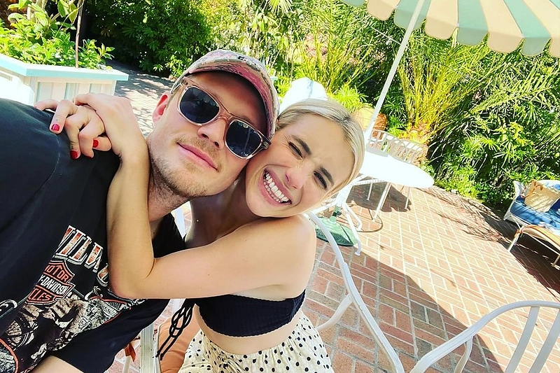 Emma Roberts su mylimuoju Cody Johnu / Instagram nuotr.