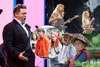 Vilniaus šventė: į Vingio parką traukė būriais, scenoje – ir Merūnas, o lietus mainėsi su saule