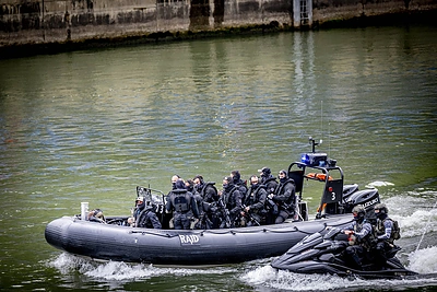 Paryžiuje penktadienį vyksta olimpinių žaidynių atidarymas. / Vida Press nuotr.