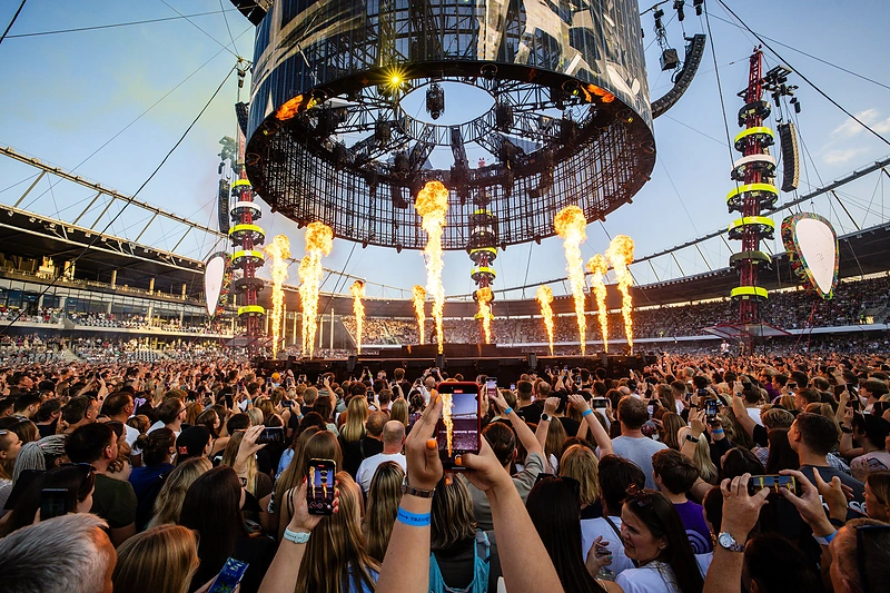 Edo Sheerano koncertas Dariaus ir Girėno stadione Kaune / Teodoro Biliūno / BNS nuotr.