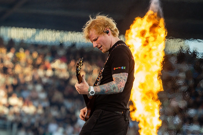 Edo Sheerano koncertas Dariaus ir Girėno stadione Kaune / Teodoro Biliūno / BNS nuotr.