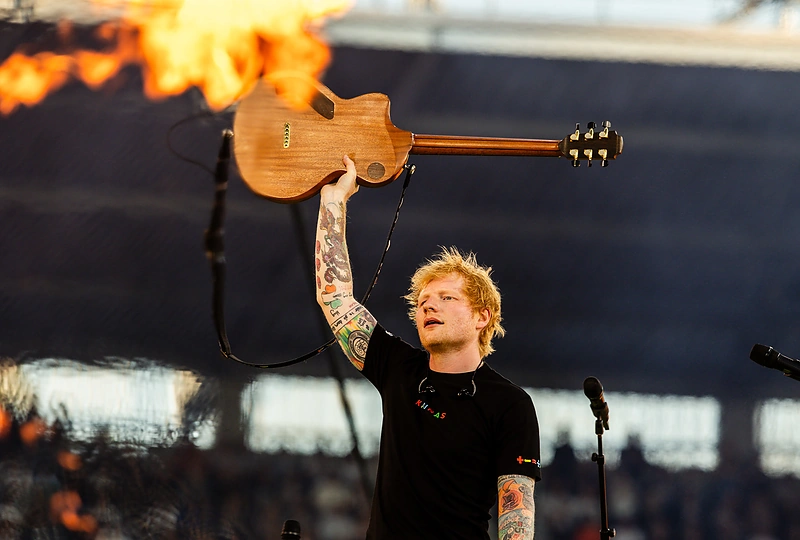 Edo Sheerano koncertas Dariaus ir Girėno stadione Kaune / Teodoro Biliūno / BNS nuotr.