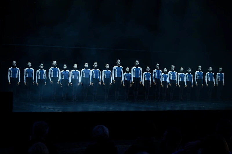 Klaipėdos valstybinio muzikinio teatro spektaklis „Reverb“ / Martyno Aleksos nuotr.