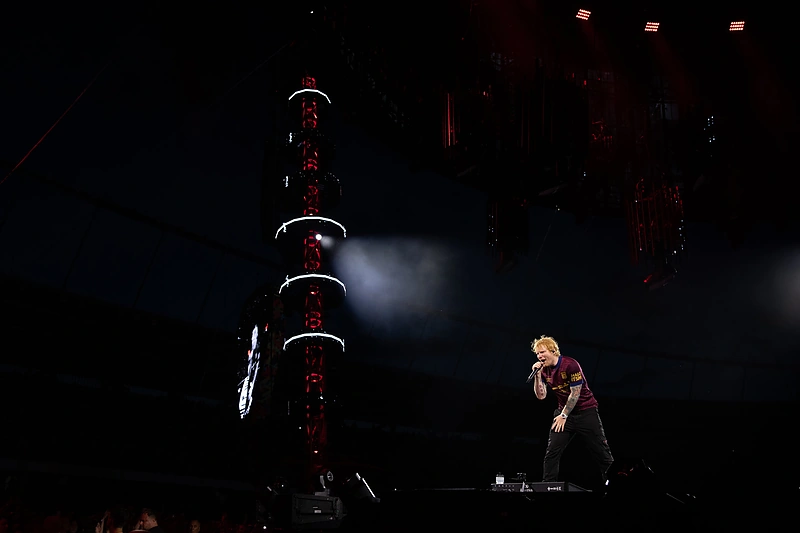 Edo Sheerano koncertas Dariaus ir Girėno stadione / Marko Surridge nuotr.