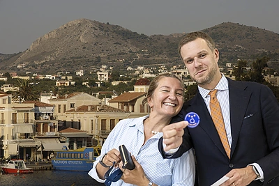 Gabrieliaus Landsbergio šeima įsigijo prabangią vilą Graikijoje