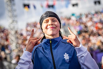 Dominika Banevič-Bgirl Nicka – Paryžiaus olimpiadoje / Vytauto Dranginio/LTOK nuotr.