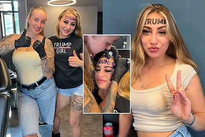 Erotiniam modeliui ant kaktos lietuvė ištatuiravo Trumpo pavardę: „Geriausia mano daryta tatuiruotė“
