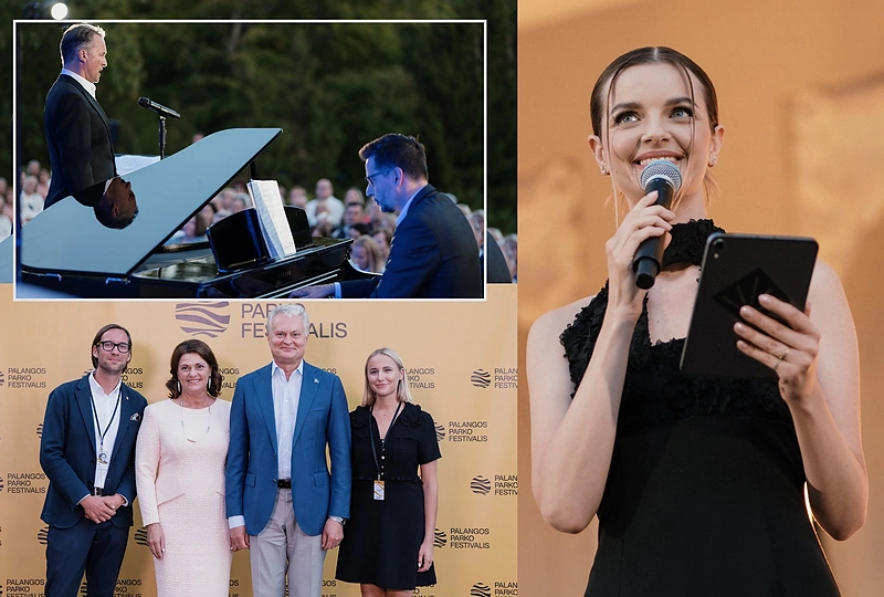 Palangos parko festivalio atidaryme – Edgaro Montvido programa ir prezidentas tarp žiūrovų / Joanos Suslavičiūtės nuotr.