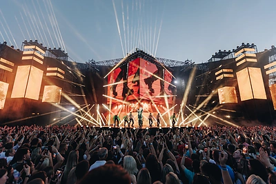 Natalijos Bunkės koncertas Klaipėdos „Vasaros estradoje“ / Luko Grušecko ir Evelinos Sabaliauskaitės nuotr.