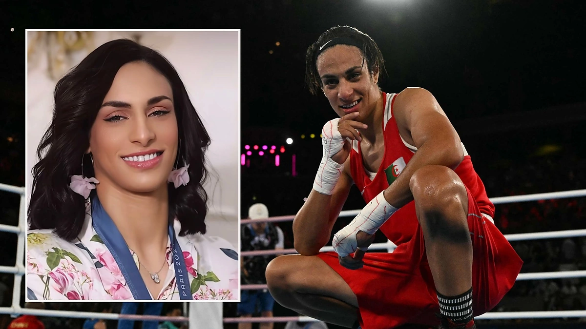 Imane Khelif / Scanpix nuotr. ir STOP kadras