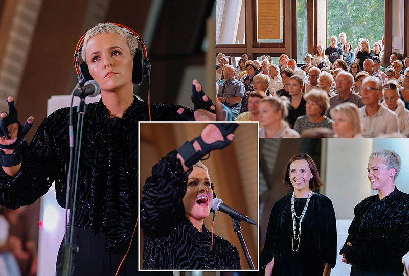 Ramintos Naujanytės-Bjelle koncertas / Karolio Sabeckio nuotr.