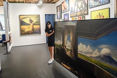 Jurga Baltrukonytė TV laidoje / Tomo Petrovskio nuotr.