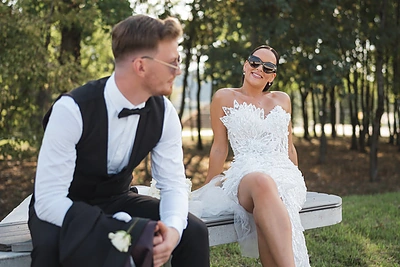 Jurga Gustaitė ir Nikita Moisejenko / „Be you wedding“ nuotr.