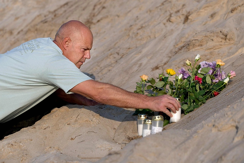 Danijos paplūdimyje mirė du smėliu užpilti vaikai / AFP/„Scanpix“ nuotr.